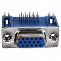 TE Connectivity AMP Connectors - 1734344-3 - CONN DSUB HD RCPT 15POS R/A SLDR