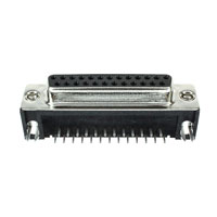 TE Connectivity AMP Connectors - 1734350-2 - CONN D-SUB RCPT 25POS R/A SOLDER