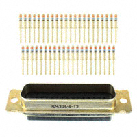 TE Connectivity Aerospace, Defense and Marine - 1757823-9 - CONN D-SUB HD PLUG 44P STR CRIMP