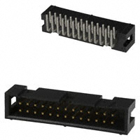 TE Connectivity AMP Connectors - 1761604-9 - CONN HEADER LOPRO R/A 26POS 15AU