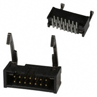 TE Connectivity AMP Connectors - 1761607-5 - CONN HEADER LOPRO R/A .100 14POS