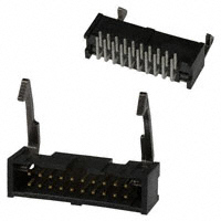 TE Connectivity AMP Connectors - 1761607-7 - CONN HEADER LOPRO R/A .100 20POS