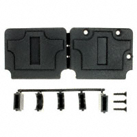 TE Connectivity AMP Connectors - 207476-1 - CONN BACKSHELL DB50 PLASTIC