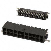 TE Connectivity AMP Connectors - 5-794627-2 - CONN HDR 22POS DUAL R/A TIN SMD