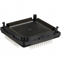 TE Connectivity AMP Connectors - 822114-3 - CONN SOCKET PQFP 144POS TIN-LEAD