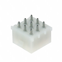 TE Connectivity AMP Connectors - 350763-5 - CONN HEADER 9POS VERT .250 GOLD