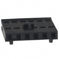 TE Connectivity AMP Connectors - 487769-4 - CONN FFC RCPT HSG 6POS 2.54MM