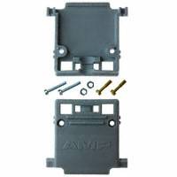 TE Connectivity AMP Connectors - 5206472-1 - CONN BACKSHELL DB25 GRAY PLASTIC