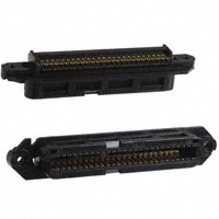 TE Connectivity AMP Connectors - 555227-1 - RCPT ASSY,50 POSN,F SLOT,C/LOK