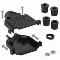TE Connectivity AMP Connectors - 5748678-3 - CONN BACKSHELL DB25 PLASTIC BLCK