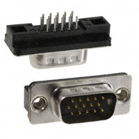 TE Connectivity AMP Connectors - 749798-1 - CONN D-SUB HD PLUG 15P VERT SLDR