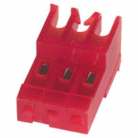 TE Connectivity AMP Connectors - 3-641653-3 - CONN RECEPT 3POS 22AWG MTA100