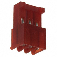 TE Connectivity AMP Connectors - 644042-3 - CONN RCPT 3POS RED MTA-100 30AU