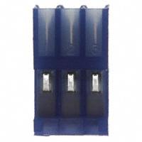 TE Connectivity AMP Connectors - 644043-3 - CONN RCPT 3POS BLU MTA-100 30AU