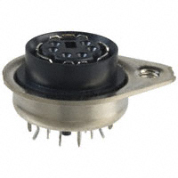 TE Connectivity AMP Connectors - 5750131-2 - CONN CIRC MINI DIN RCPT 6POS T/H