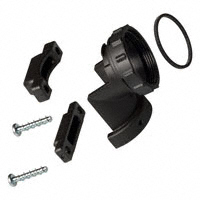 TE Connectivity AMP Connectors - 796382-2 - CONN BACKSHELL W/CLAMP SZ 23 BLK