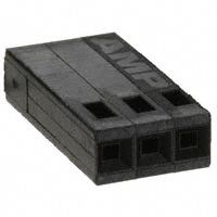 TE Connectivity AMP Connectors - 87499-6 - CONN HOUSING 3POS .100 SINGLE