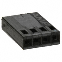 TE Connectivity AMP Connectors - 87499-7 - CONN HOUSING 4POS .100 SINGLE