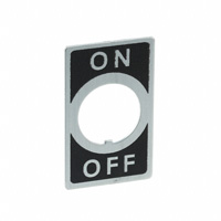 TE Connectivity ALCOSWITCH Switches - SPA42 - SWITCH PLATE USED W/ONOFF 15/32"