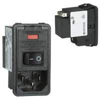 TE Connectivity Corcom Filters - 6609107-2 - PWR ENT MOD RCPT IEC320-C14 PNL