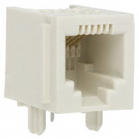 TE Connectivity Corcom Filters - RJ11-4L-B - CONN MOD JACK 6P4C R/A UNSHLD