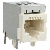 TE Connectivity Corcom Filters - 5-6609208-9 - CONN MOD JACK 8P8C R/A SHIELDED