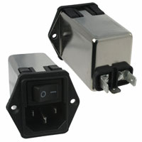 TE Connectivity Corcom Filters - 10CHE1 - PWR ENT MOD RCPT IEC320-C14 PNL