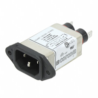 TE Connectivity Corcom Filters - 10EH4C - FILTER RFI PWR LINE MED .250 10A