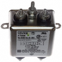 TE Connectivity Corcom Filters - 10VK6 - LINE FILTER 250VAC 10A CHASS MNT