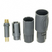 TE Connectivity AMP Connectors - 1-1877846-1 - PLUG 6POS 80 DEG GRY/GRY 4.0-5.2