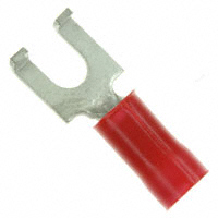 TE Connectivity AMP Connectors - 1-322249-1 - CONN SPADE TERM 16-22AWG #6 RED