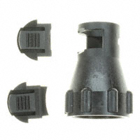 TE Connectivity AMP Connectors - 1445730-1 - CONN BACKSHELL W/CLAMP SZ8 BLACK