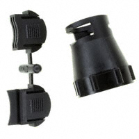 TE Connectivity AMP Connectors - 1445856-1 - CONN BACKSHELL W/CLAMP SZ 11 BLK