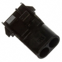 TE Connectivity AMP Connectors - 1-480699-9 - CONN U-MNL CAP 2POS 94V-2 BLK