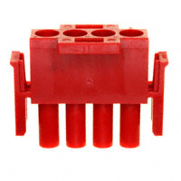 TE Connectivity AMP Connectors - 1-480702-2 - CONN U-MNL PLUG 4POS 94V-2 RED