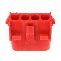 TE Connectivity AMP Connectors - 1-480703-2 - CONN U-MNL CAP 4POS 94V-2 RED