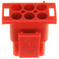 TE Connectivity AMP Connectors - 1-480704-2 - CONN U-MNL PLUG 6POS 94V-2 RED