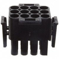 TE Connectivity AMP Connectors - 1-480708-9 - CONN U-MNL PLUG 12POS 94V-2 BLK