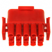 TE Connectivity AMP Connectors - 1-480710-2 - CONN U-MNL PLUG 15POS 94V-2 RED