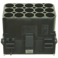 TE Connectivity AMP Connectors - 1-480711-9 - CONN U-MNL CAP 15POS 94V-2 BLK