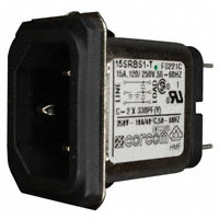 TE Connectivity Corcom Filters - 2-6609987-2 - PWR ENT RCPT IEC320-C14 PANEL QC