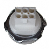 TE Connectivity AMP Connectors - 1604210-1 - CONN CAP HOUSING 6POS SEAL BLKHD