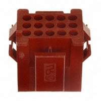 TE Connectivity AMP Connectors - 1-640513-0 - CONN RECEPT/CAP 15 POS MINI RECT