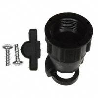 TE Connectivity AMP Connectors - 182658-1 - CONN BACKSHELL W/CLAMP SZ 11 BLK