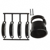 TE Connectivity AMP Connectors - 182930-1 - CONN BACKSHELL W/CLAMP SZ 23 BLK