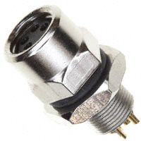 TE Connectivity AMP Connectors - 1838839-2 - CONN FEMALE M8 4POS PANEL MT STR