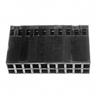 TE Connectivity AMP Connectors - 1-87456-5 - CONN HOUSING 20POS .100 DUAL ROW
