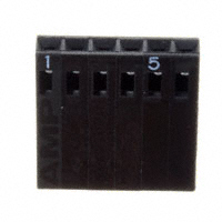 TE Connectivity AMP Connectors - 1-87499-1 - CONN HOUSING 6POS .100 SINGLE