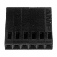 TE Connectivity AMP Connectors - 1-87499-2 - CONN HOUSING 6POS .100 SINGLE