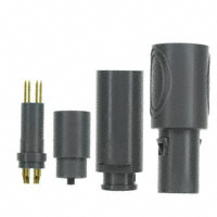 TE Connectivity AMP Connectors - 1877850-2 - PLUG 6POS 80 DEG BLK/BLK CBL 6.4